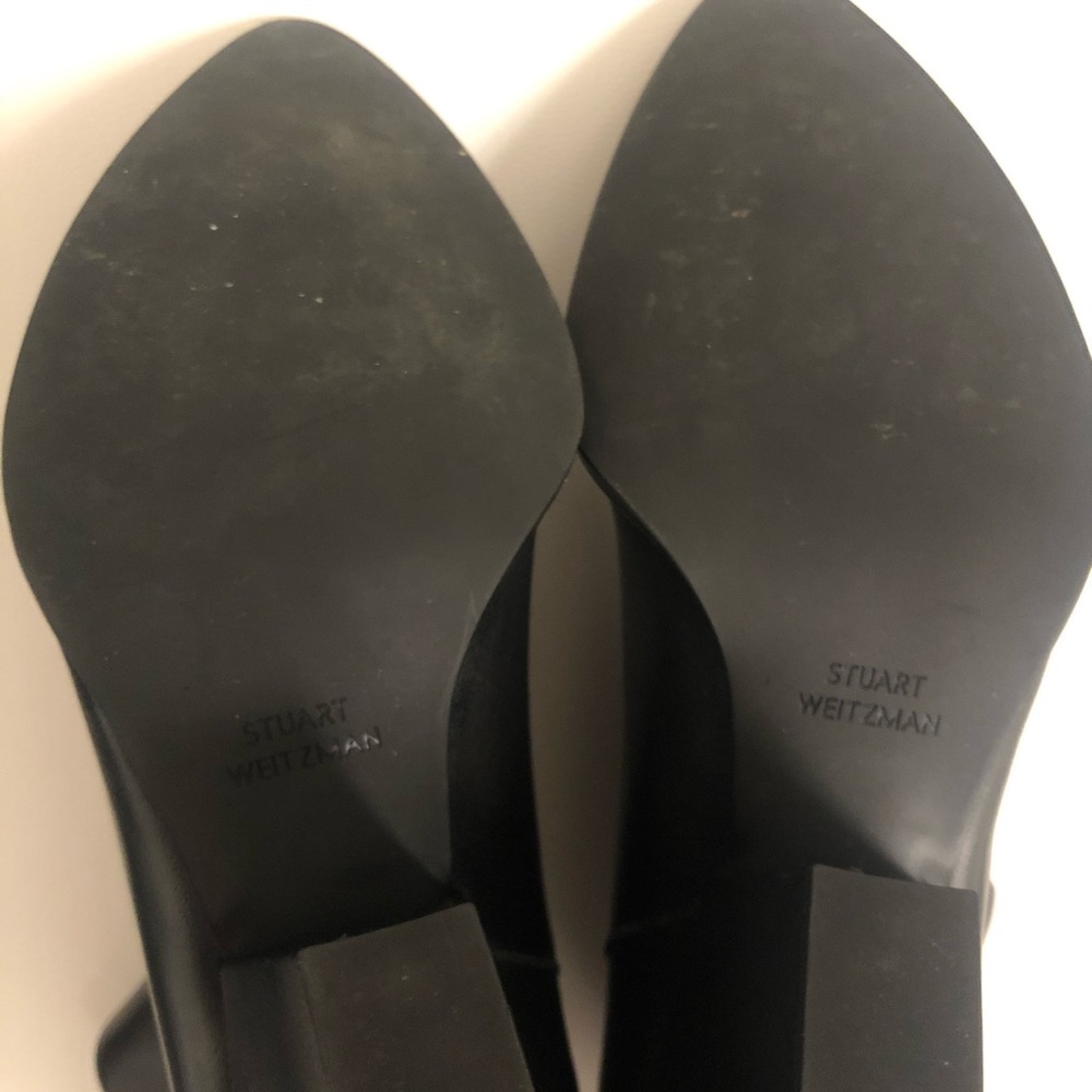 Stuart Weitzman Leather Booties - image 3